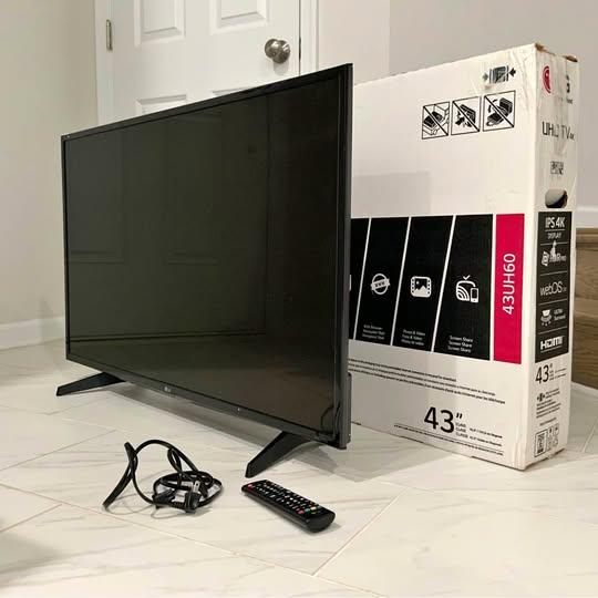 LG 43-inch UHD 4K Smart TV great condition