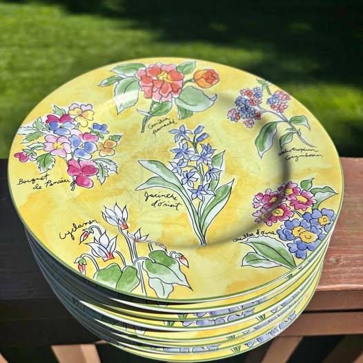 Want to sell soon or goes into Long Term Storage.  
8 PURIO dessert/luncheon plates