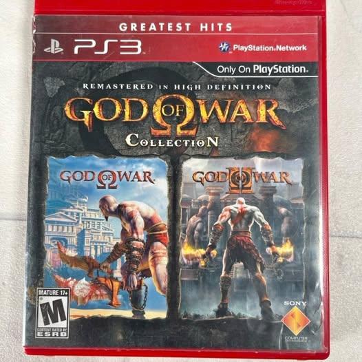 God Of War PS3 Game With Case (A1G010701)