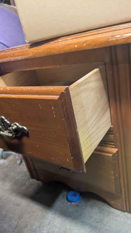 Solid Wood Bedside Table/Drawers 2