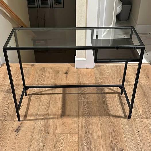 Glass Console Table