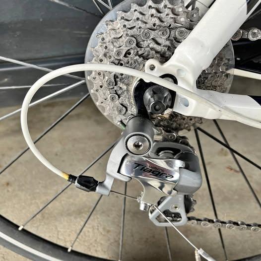 Trek road bike + accessories