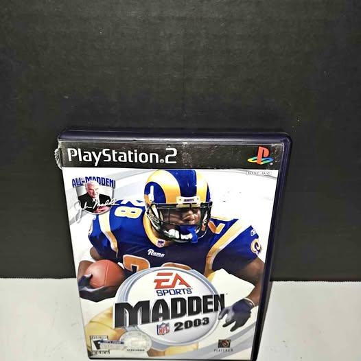 Madden NFL Vintage 2003 Sony PlayStation 2 Football Sports Video Game 2002
