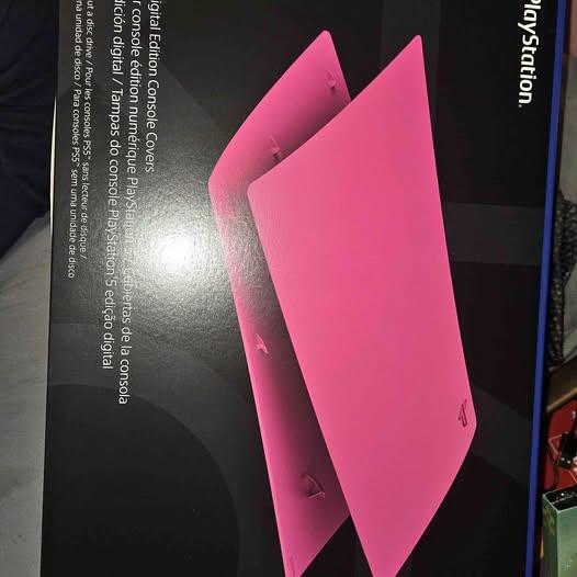 Brand new in box ps5 nova pink console covers digital edition