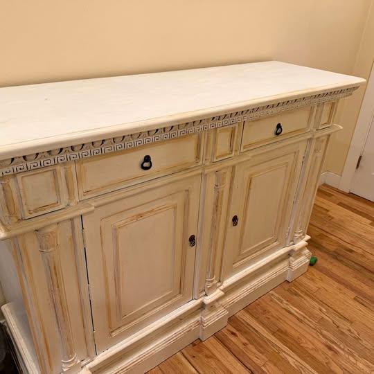 Vintage White Cabinet