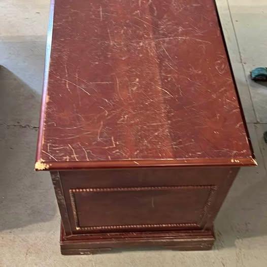 Wooden chest