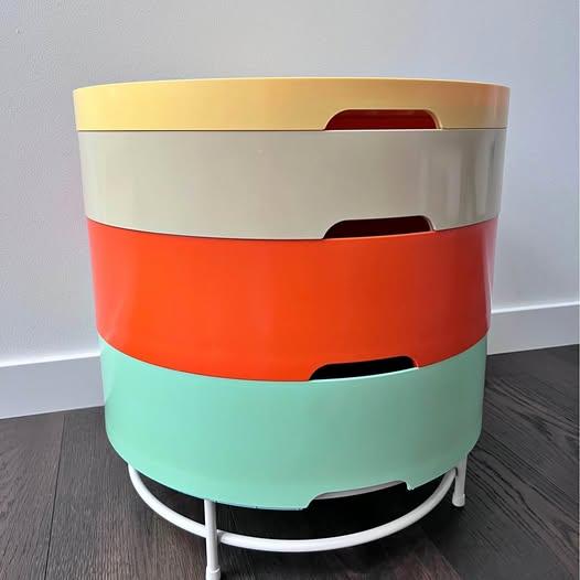 Limited Edition Designer Series: IKEA PS 2014 Stacked Storage Trays Side Table