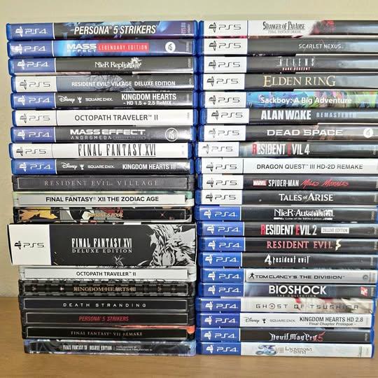PS4 and PS5 games - individually priced, see description