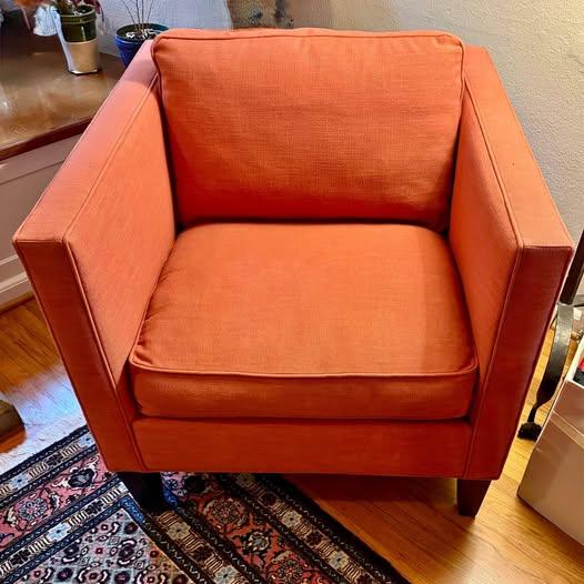 Like new West Elm arm chair