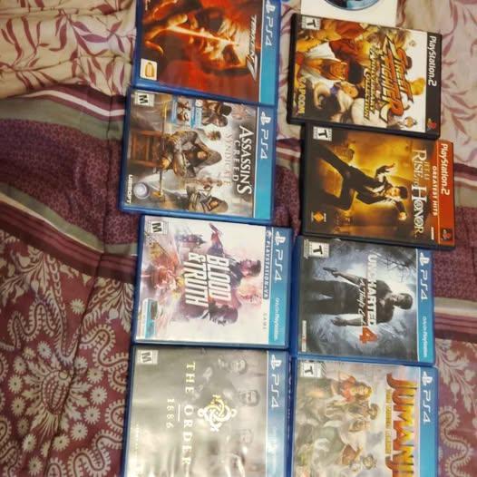 PlayStation 4 and PlayStation 2 games