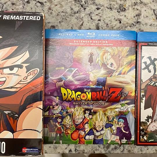 Anime DVDs, Bluray, and Manga