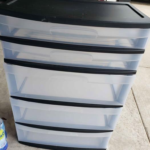 5 Storage Drawer Tower