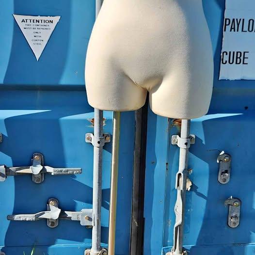 Plus size dress form mannequin with adjustable square metal base  - Read Description