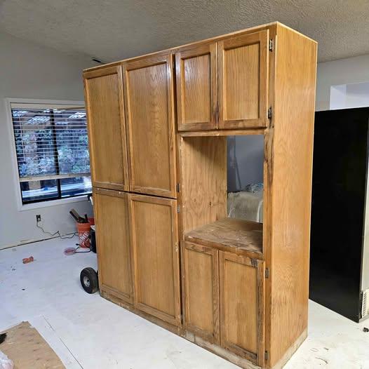 Large Pantry cabinet - Wood construction