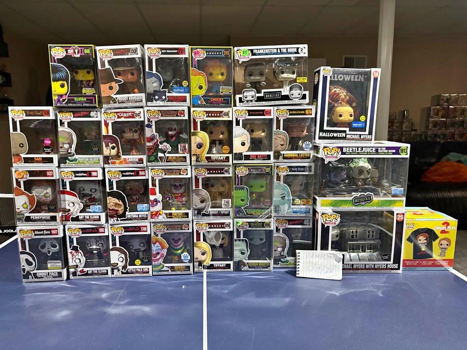Horror Funko pops