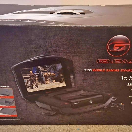 ​GAEMS G155 Portable Personal Gaming  HD Monitor 15.5" CIB for Xbox 360 S, PS3 Slim, PS4 Tested