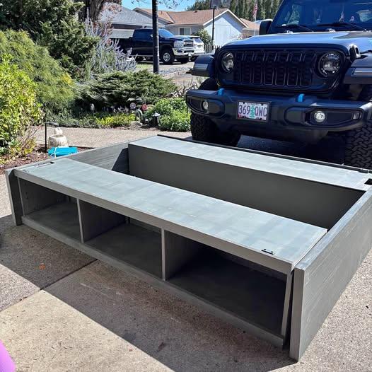 Pottery Barn Teen Storage Bed Frame