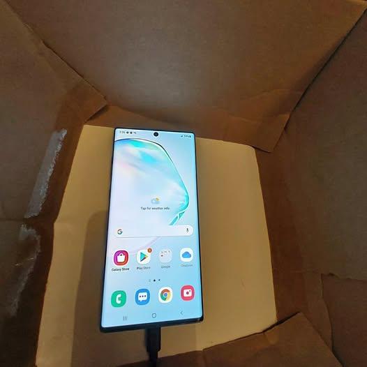 SAMSUNG GALAXY S10 NOTE PLUS 256GB 12GB RAM UNLOACKED TMOBILE
