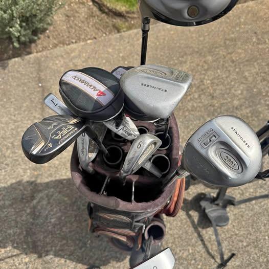 Golf clubs in Caddy