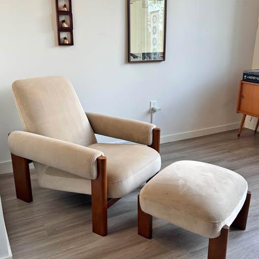 West Elm Chair + Ottoman | Nils Collection