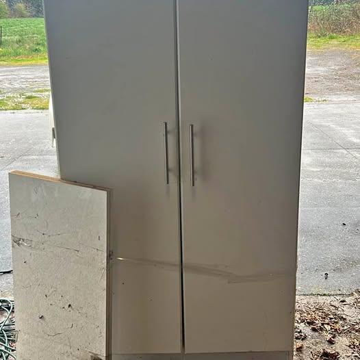 White Storage Cabinet