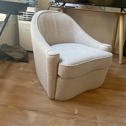 West Elm Bouclé Accent Chair