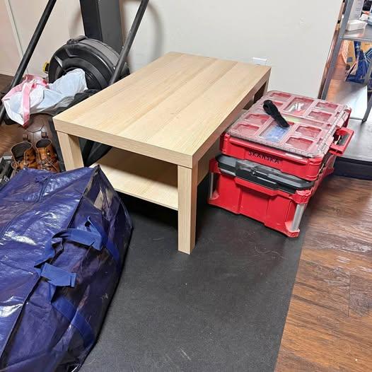 IKEA LACK Coffee Table Light Wood