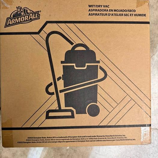 ArmorAll Wet/dry Shop vac