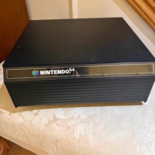 Rare Nintendo 64 Game Storage Cabinet