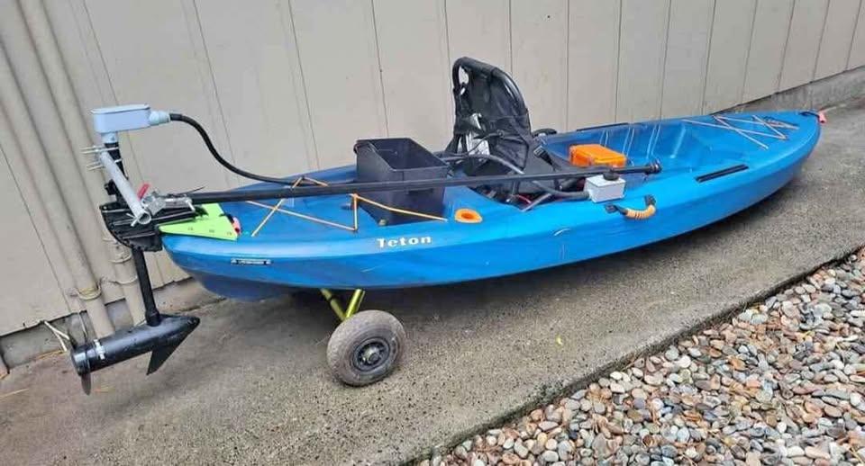 Fishing Kayak - Lifetime angler 100