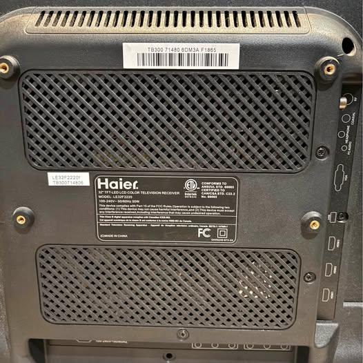 Haier 32” LED LCD Television