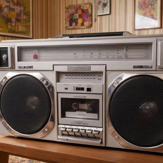 CROWN CSC-950F VINTAGE BOOMBOX