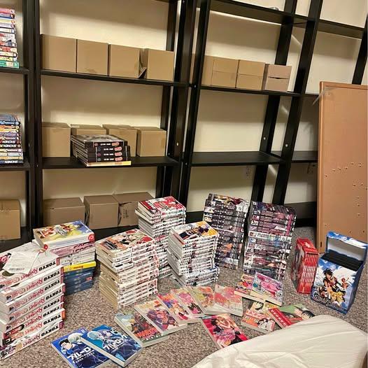 Manga and Anime DVDS
