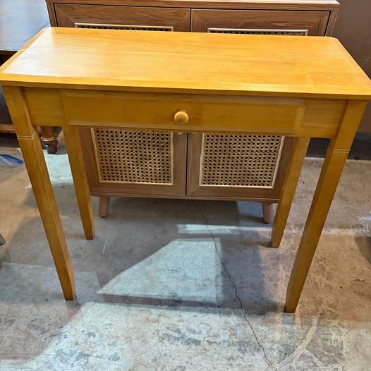 Small Pine Console Table