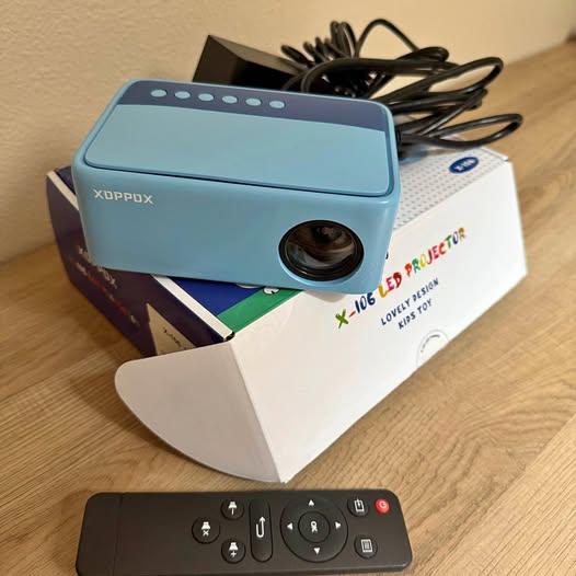 Portable Projector with Remote