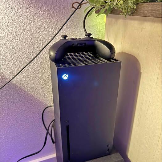 Xbox Series X with controller