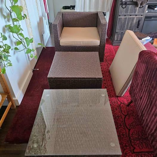 Wicker / Rattan Outdoor Patio Sectional Set