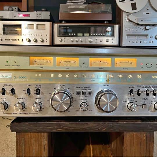 Sansui G-8000 receive