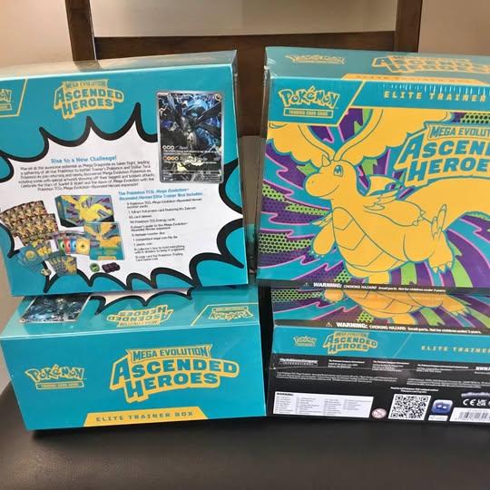 Pokémon Ascended Heroes Elite Trainer Box