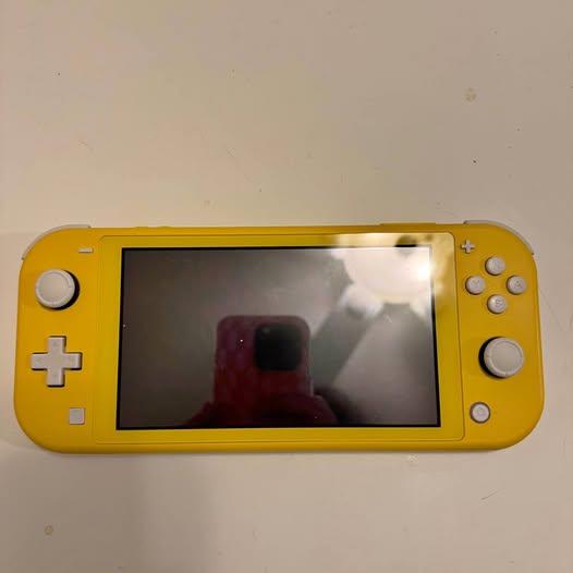 Yellow Nintendo Switch Lite