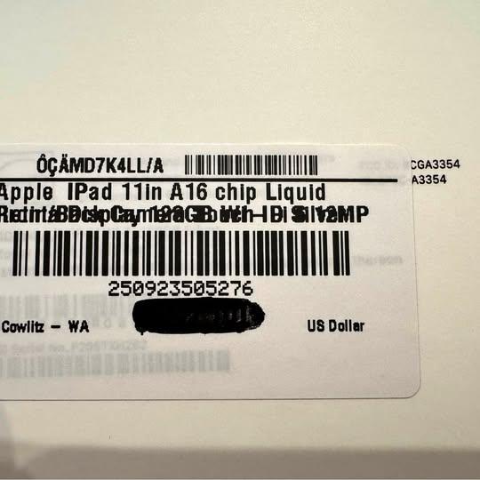 🔥 Brand New Apple iPad (A16) – 128GB WiFi – Sealed Box