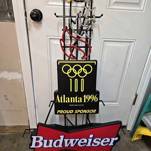 Budweiser neon sign