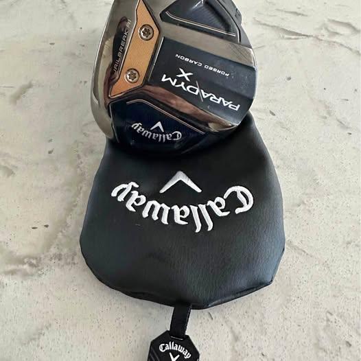Callaway Paradym X 3 Wood | Kuro
Kage 60g X-Flex | Excellent
Condition w/ Headcover & New Grip