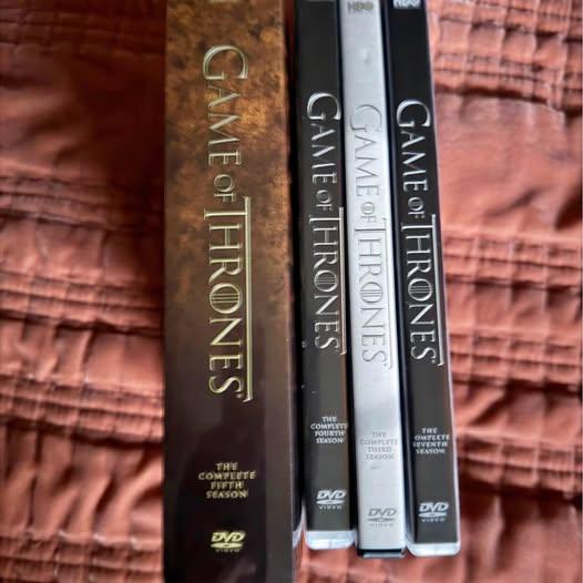 Game of Thrones complete seasons 3,4,5,7￼￼