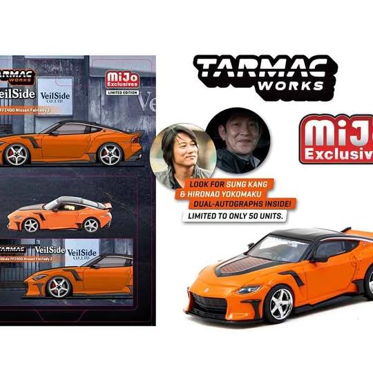 Tarmac Works 1:64 Nissan VeilSide FFZ400 Fairlady Z – Orange