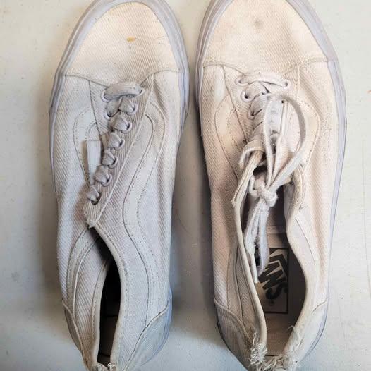 White Vans adult shoes