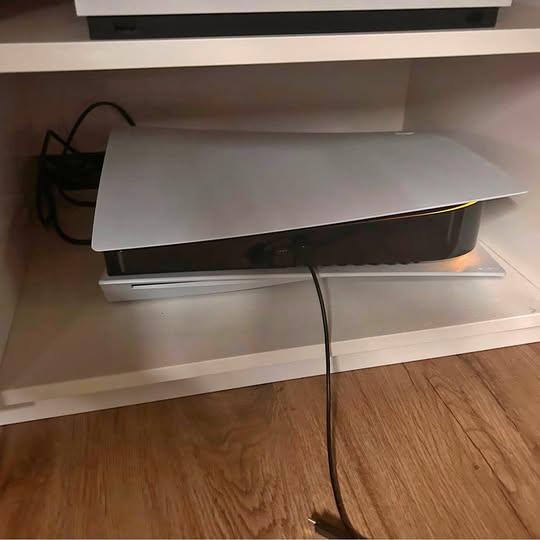PS5 w/ disk drive and 2 controllers