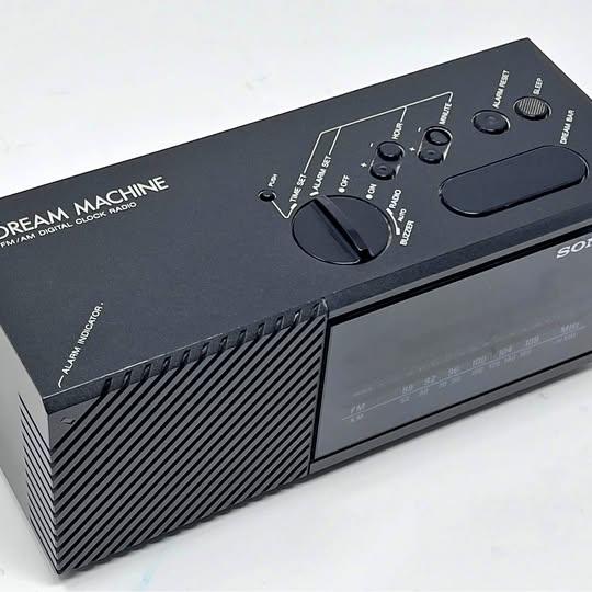 Sony ICF-C16W Clock Radio Dream Machine – FM/AM Digital Alarm, 80s/90s Retro - Vintage - Works Great