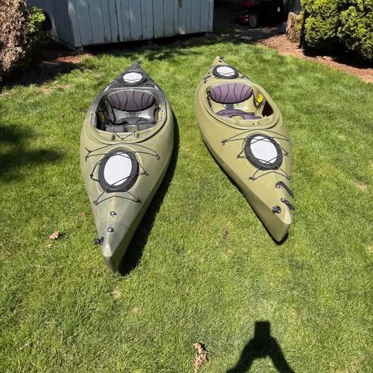 Fishing kayaks