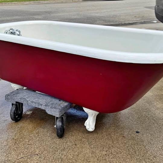 Claw Foot Tub Beautiful-1923!